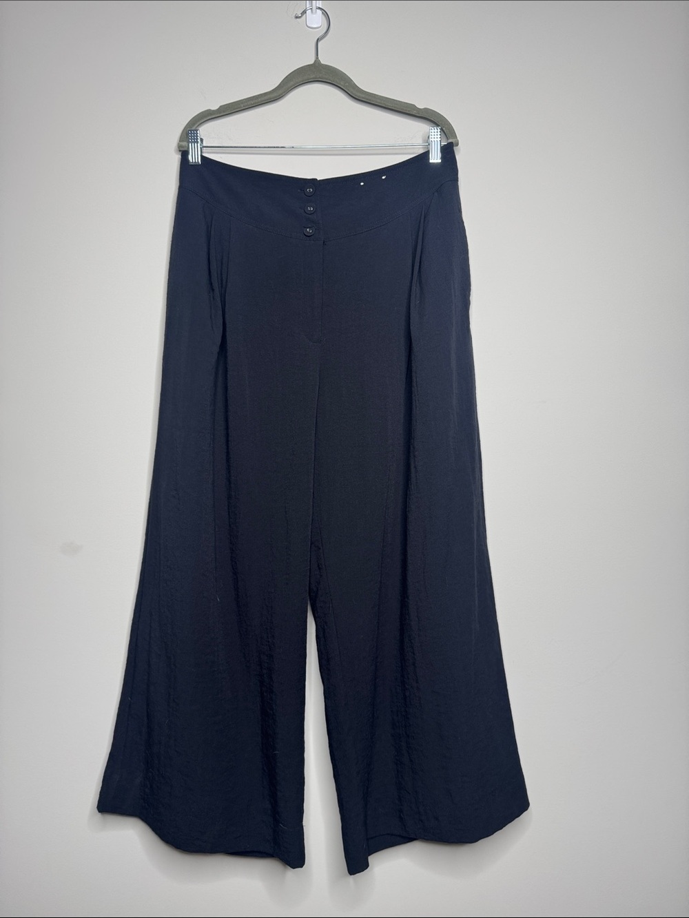 Whistle Wide-Leg High-Waist Pants Size 16